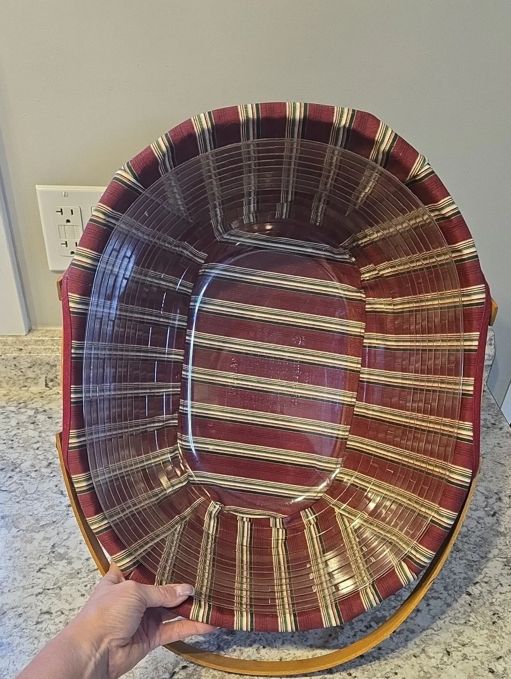 Longaberger 2004 Christmas Collection X Large Basket